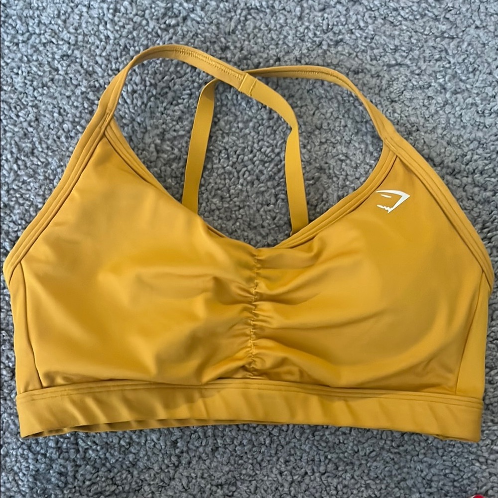 Gymshark Yellow Sports Bra